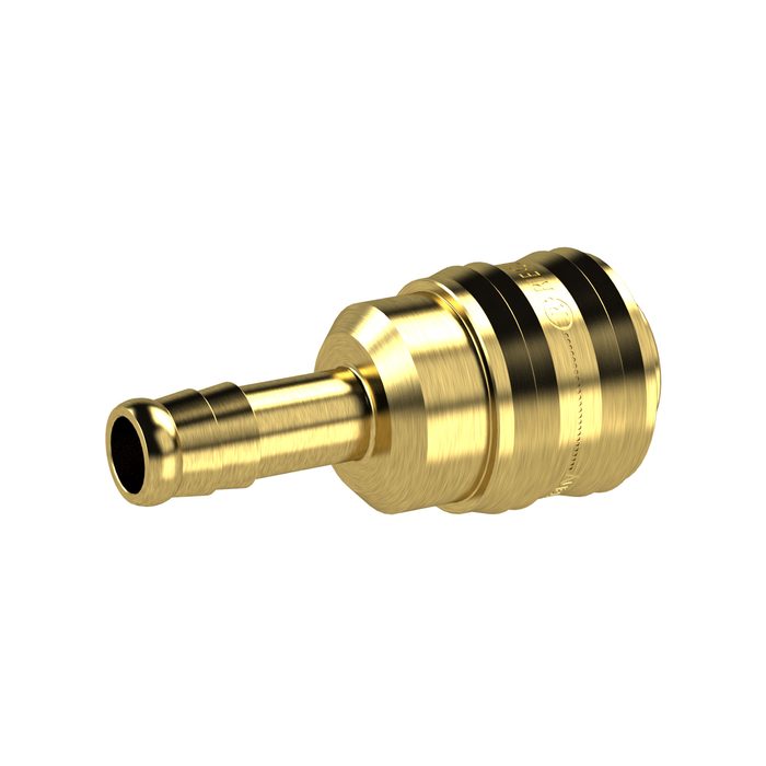 RIEGLER Quick-connect coupling I.D. 7.2 »connect line«, Sleeve I.D. 13