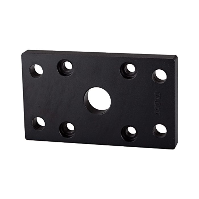 RIEGLER Flanschbefestigung Typ »FA« für Kompaktzyl. »ACP«, Kolben-Ø 12-16