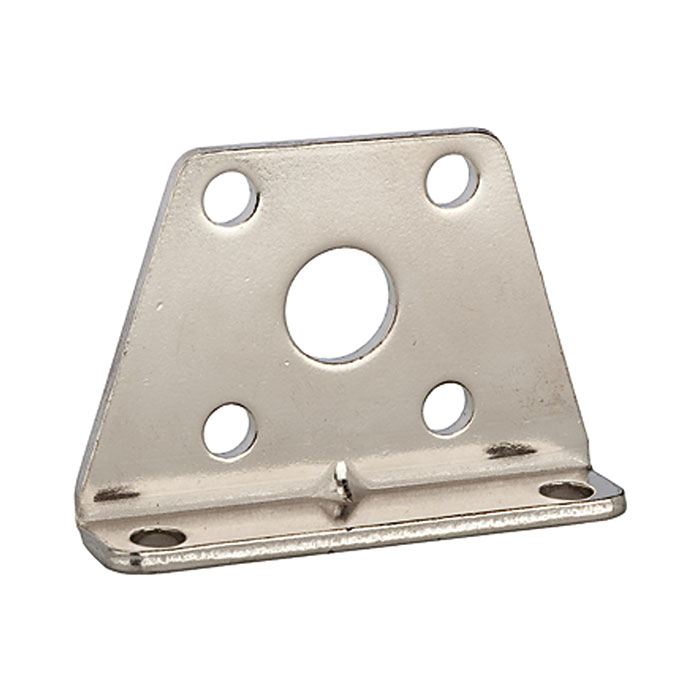 RIEGLER Foot fastening »LB« for short stroke cylinder, Piston Ø 25