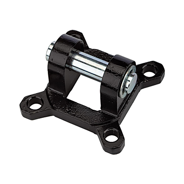 RIEGLER Pivoting fork fastening »CB« for short stroke cyl., Piston Ø 80