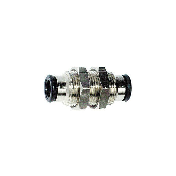 RIEGLER Bulkhead fitting »value line«, M10x1, for hose exterior Ø 4 mm