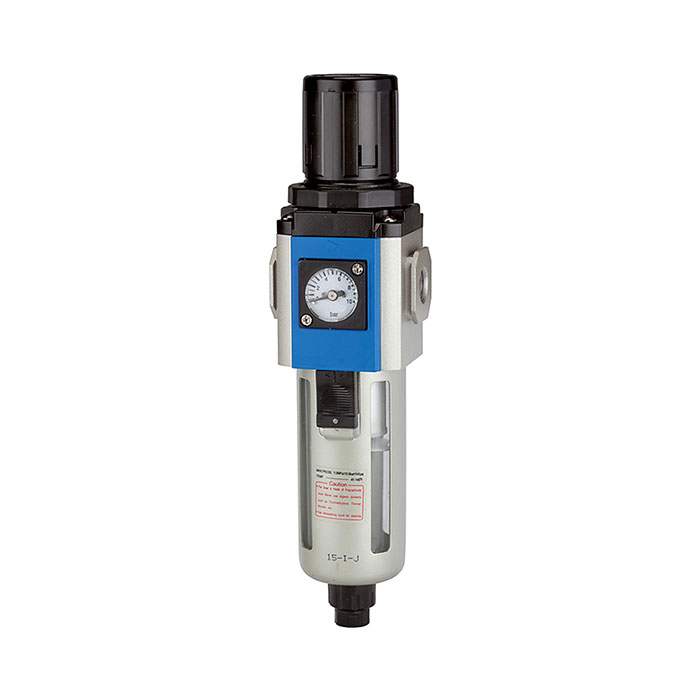RIEGLER Filter regulator »G«, PC container, 5 µm, Size 300, G 3/8