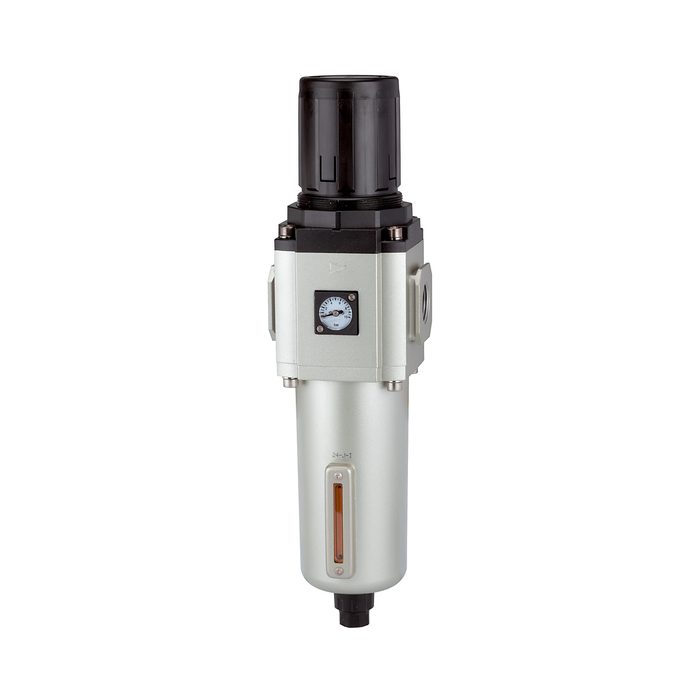 RIEGLER Filter regulator »G«, Metal container,  5 µm, Size 600, G 3/4