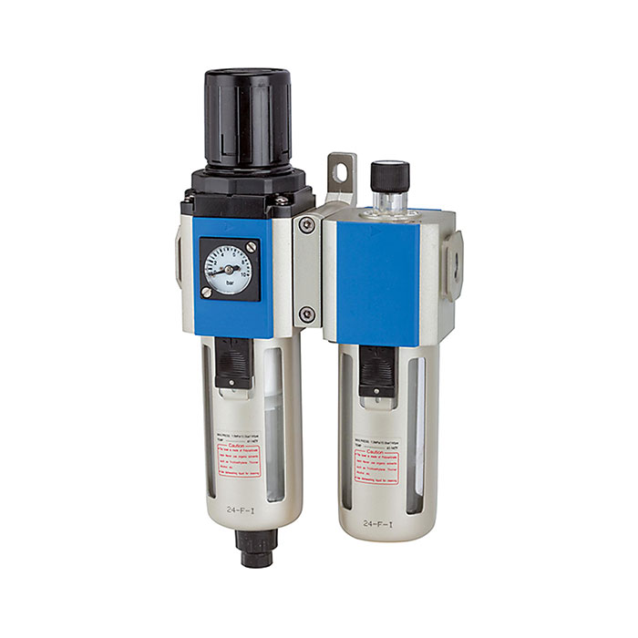 RIEGLER Service unit 2-part »G«, PC container, 5 µm, Size 300, G 3/8