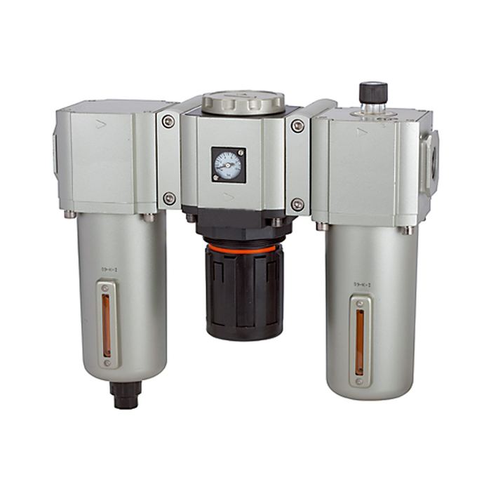 RIEGLER Service unit 3-part »G«, Metal container, 5 µm, Size 600, G 3/4