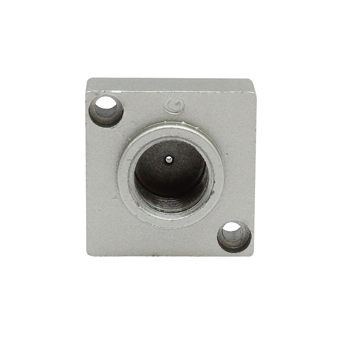 RIEGLER Adapter plate for mounting standard pressure gauges (round)