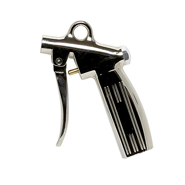 RIEGLER Air gun without nozzle nickel-plated die-cast aluminium, G 1/4 IT