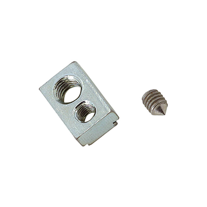 RIEGLER Threaded plate for the T-nut, for compact/standard cylinder M3/M4