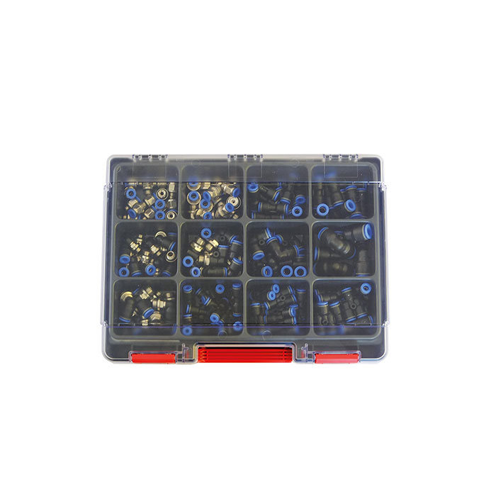 RIEGLER Assortment box plug connectors »Blue Series«, reduced assortment