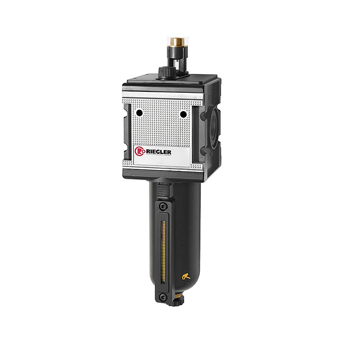 RIEGLER Nebelöler »multifix«, mit Metallbehälter, Sichtrohr, BG 4, G 3/4