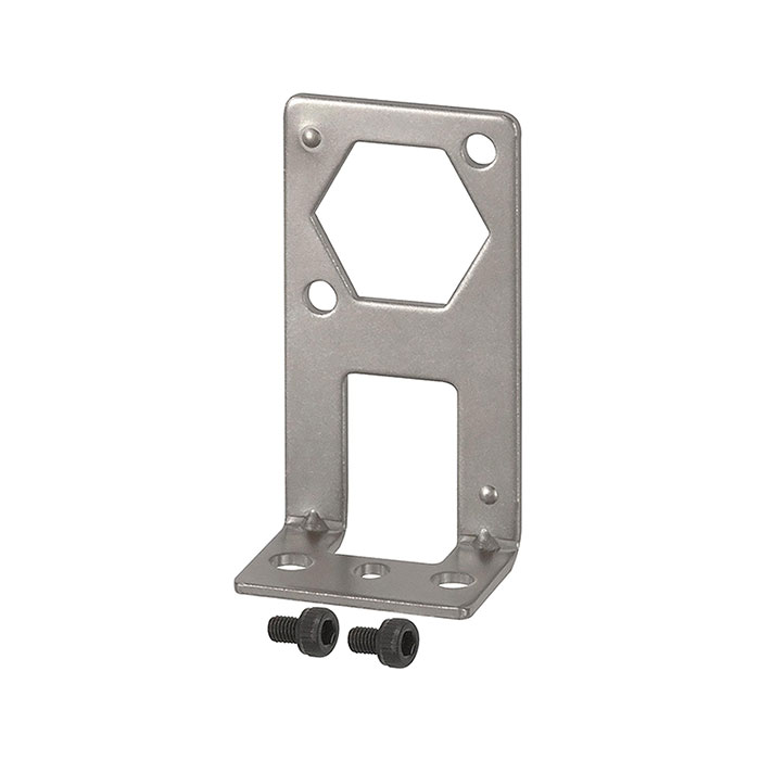 RIEGLER Metal mounting bracket, horizontal
