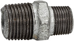 RIEGLER Double threaded nipple 245, ET/ET, reducing, R 1 1/2, R 1/2