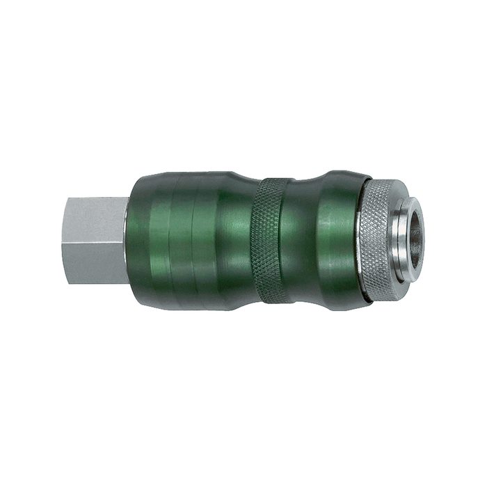 RIEGLER Sicherheitskupplung NW7,8, Bi-Tec, MS vern., G 1/2 IG, 2050 l/min