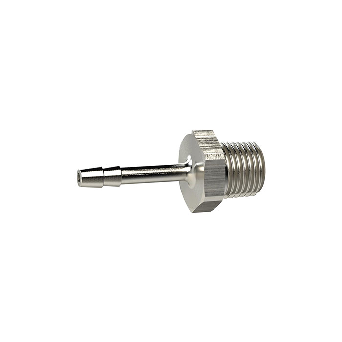 RIEGLER Screw-in hose connector, R 1/4 o., for hose I.D. 12, AF 17