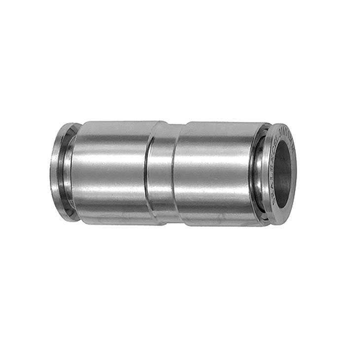 RIEGLER Straight push-in connector, for hose exterior Ø 6 mm