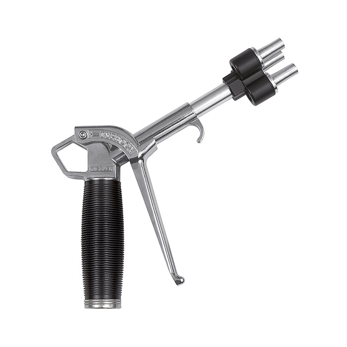RIEGLER High-volume blow gun »Typhoon«, multijet nozzle, G 1/4 IT