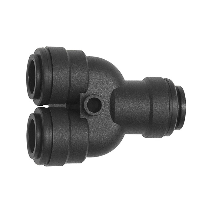 RIEGLER Y-connection POM, for hose exterior Ø 15 mm