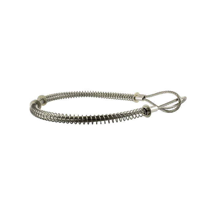 RIEGLER Hose security cable, For tube O.D. 38 - 75 mm, Galvanised steel