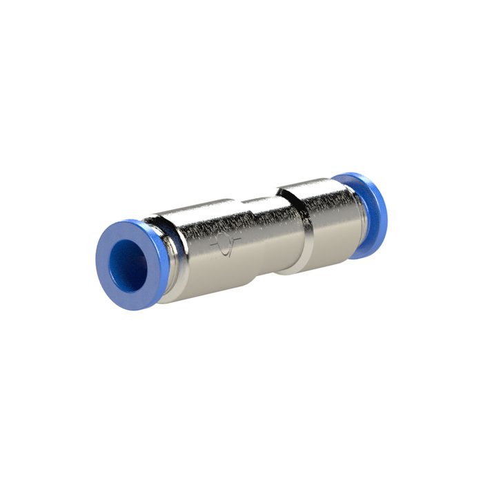 RIEGLER Straight check valve »Blue Series«, Plug connector, hose ext. Ø12