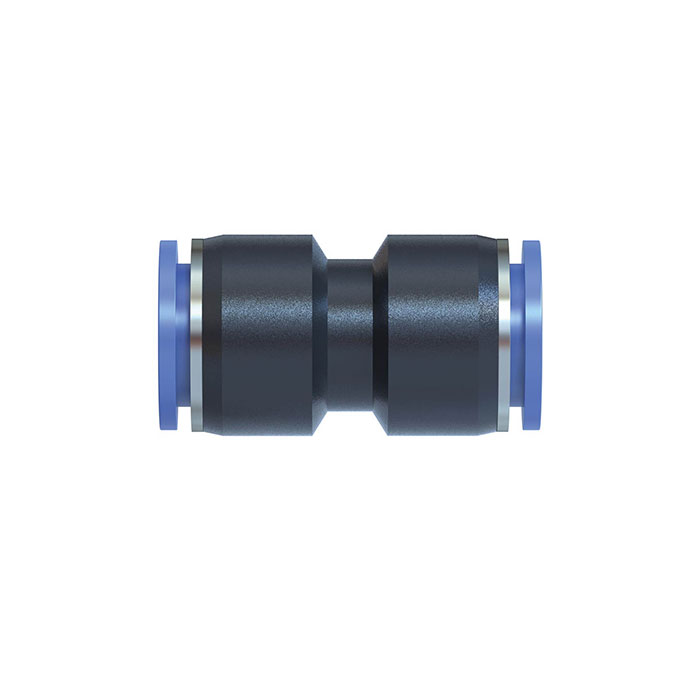 RIEGLER Straight push-in connector »Blue Series«, for hose exterior Ø 16
