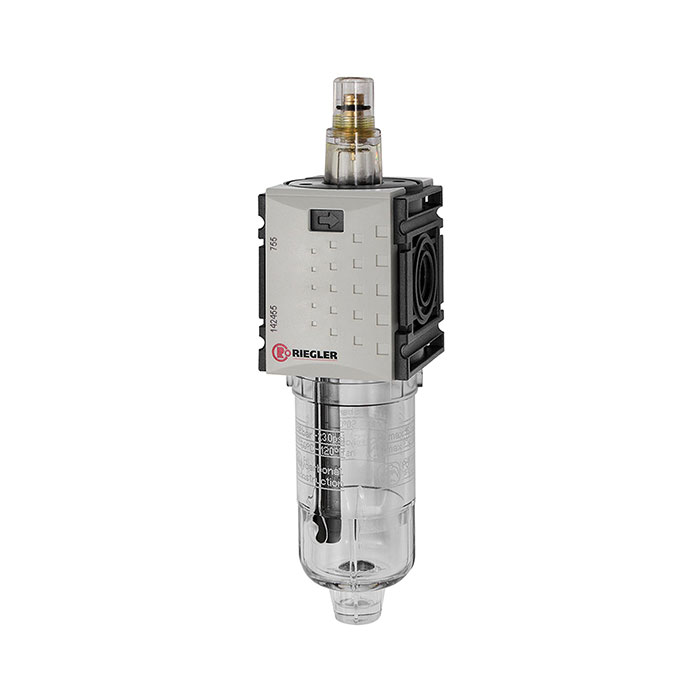 RIEGLER Mist oiler »FUTURA-mini«, with PC container, Size 0, G 1/4