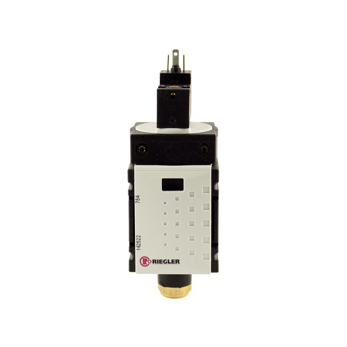 RIEGLER 3/2-way valve »FUTURA-mini«, electr. actuated, 24 V DC, G 1/4