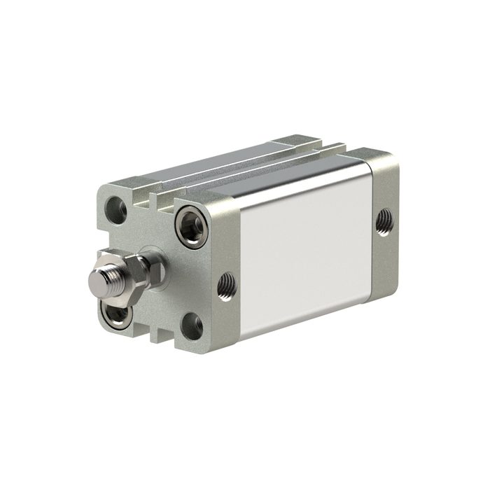 RIEGLER Compact cyl., double-acting, Piston Ø 20, Stroke 30,M5,ISO21287