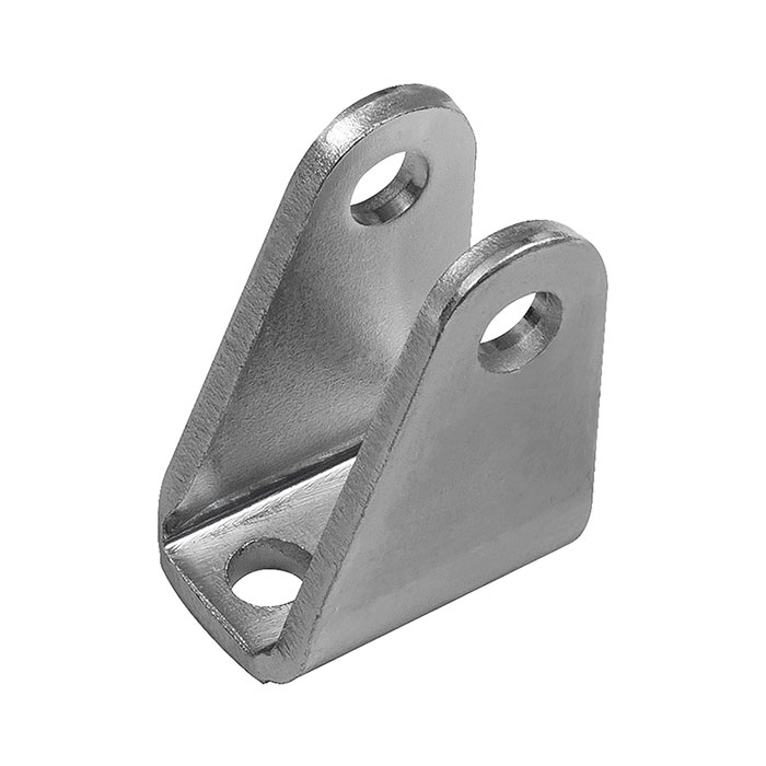 RIEGLER Pivoting bearing, ISO 6432, PistonØ8-10, BoltØ4, galvanised steel