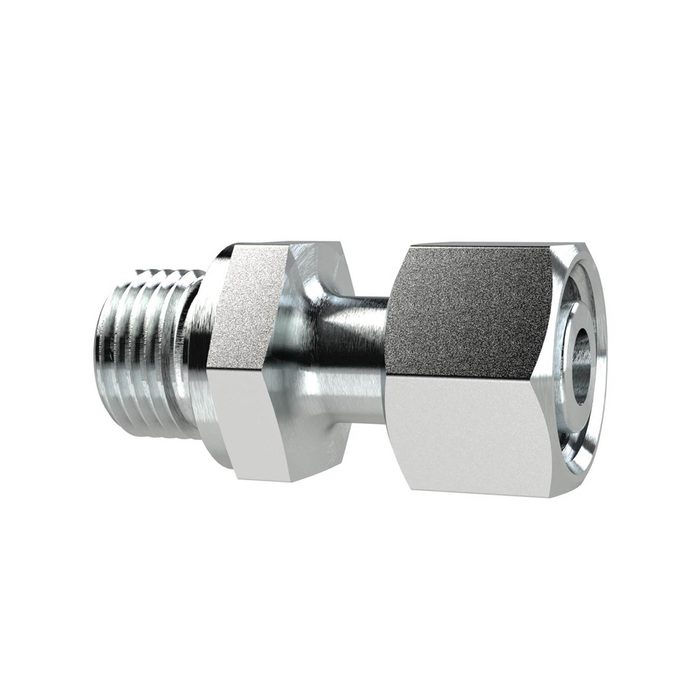 RIEGLER Einst.-Ger.-Einschraubvers., G 1/2a., Rohr-AØ16mm, Stahl verz.
