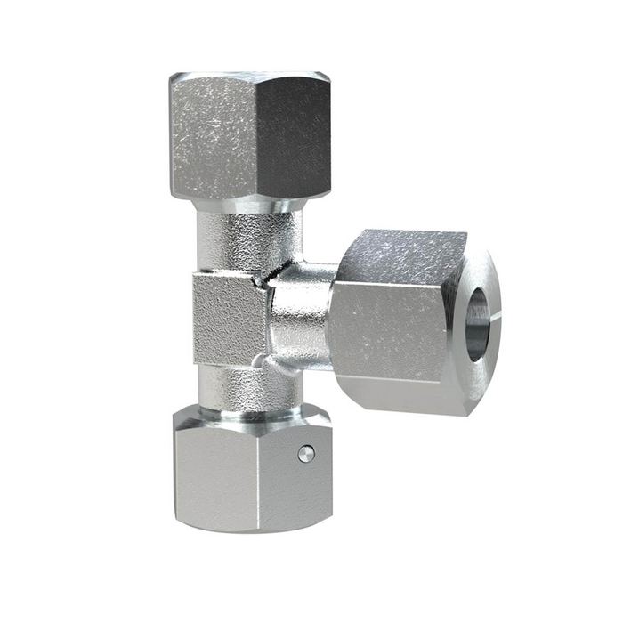 RIEGLER Adjustable L-fitting, Pipe ext. Ø 14, galvanised steel