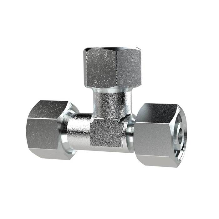 RIEGLER Adjustable L screw connection, Pipe ext. Ø 6, galvanised steel