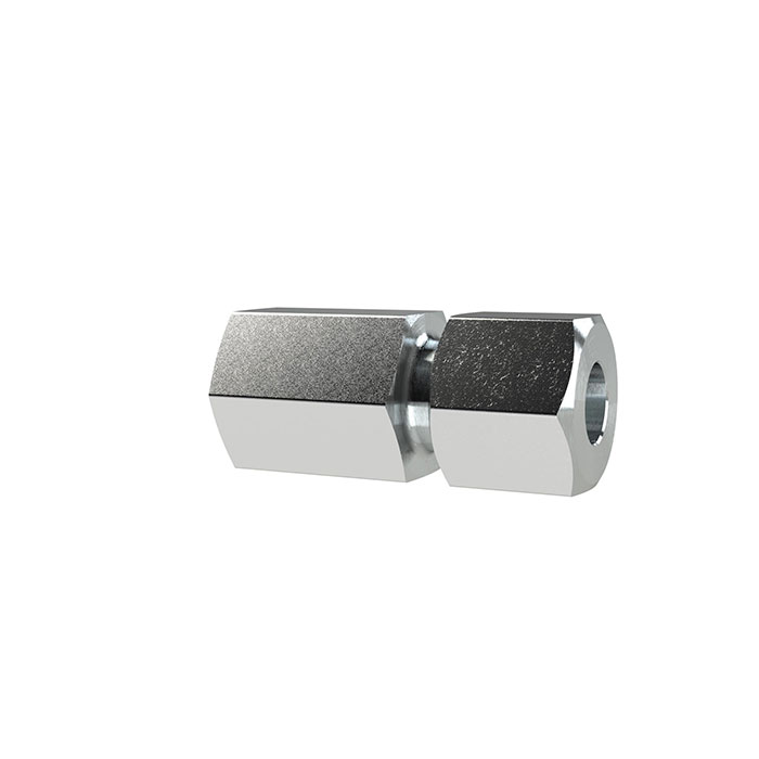 RIEGLER Female connector, G 1/2 i., Pipe exterior Ø 10, galvanised steel