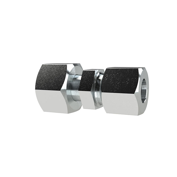 RIEGLER Reducer, Pipe ext. Ø Female connector 20/16 mm, galvanised steel