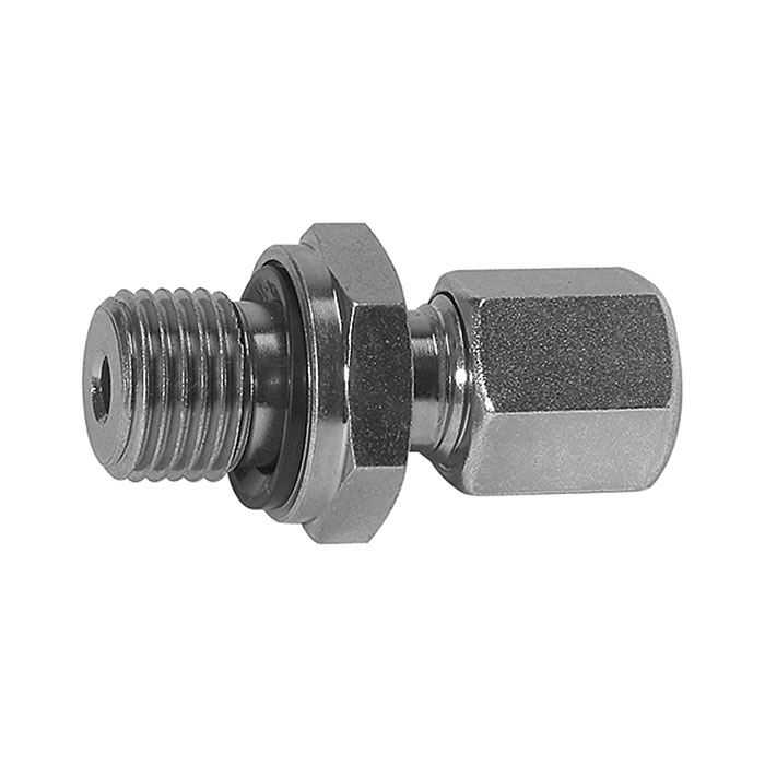 RIEGLER Straight screw-in fitting, G 1/8o. Pipe ext.Ø10, galvanised steel