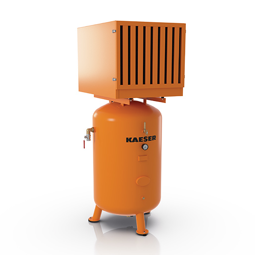 KAESER Kolbenkompressor EUROCOMP Modell EPC 1000-2-500 St mit Schalldämmhaube