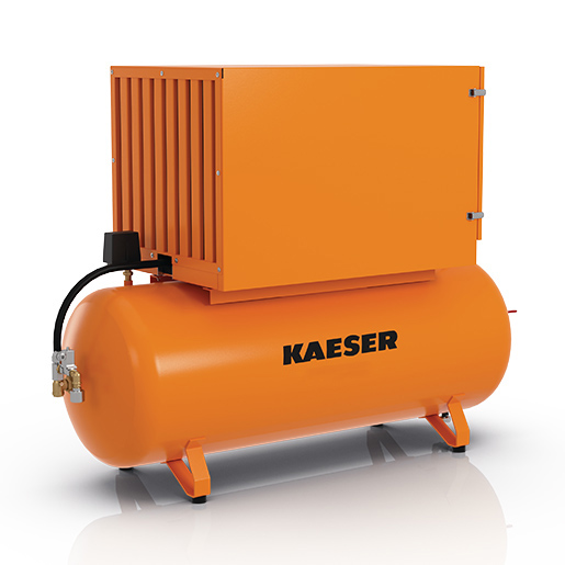 KAESER Kolbenkompressor EUROCOMP Modell EPC 1100-500 mit Schalldämmhaube