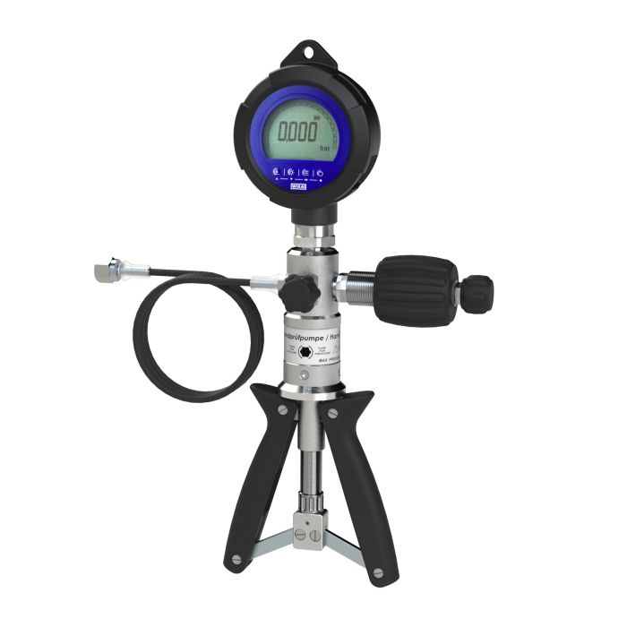 RIEGLER Calibration, test and service device, measuring range -1 / +40 bar, G 1/4