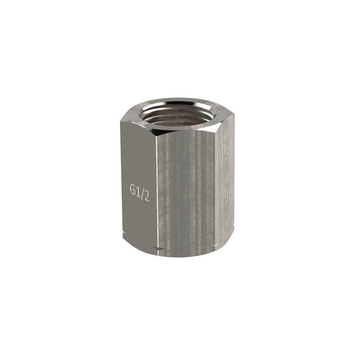 RIEGLER Clamping sleeve, G 1/2, to DIN 16283, hexagonal, stainless steel 1.4571