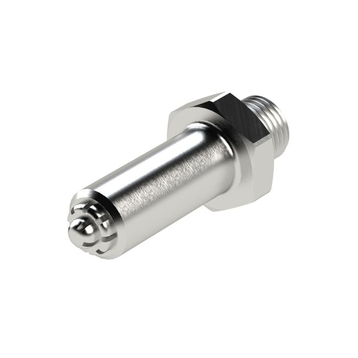 RIEGLER Lärmarme Runddüse, M12x1,25, Aluminium, Düsen-Außen-ø 12,5 mm