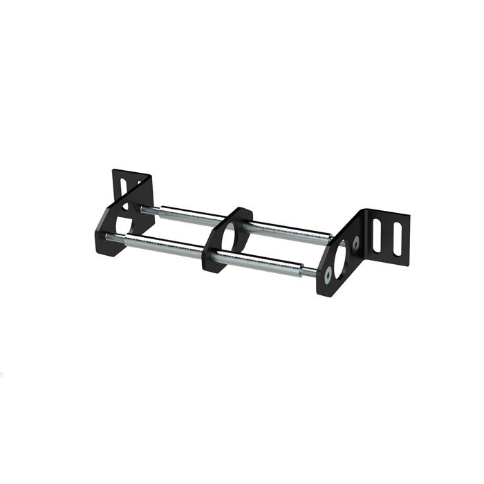 RIEGLER Wall mounting set for 2 filters G 1/4 to G 1/2