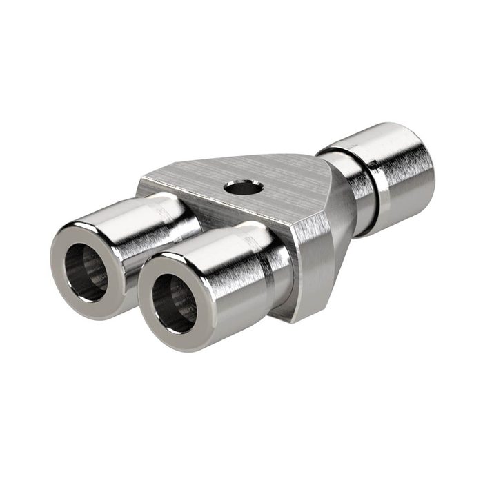 RIEGLER Y-connector "NonPlusUltra", Ø 8 mm, PU 10 pcs.