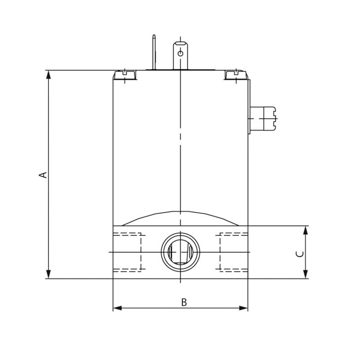 RIEGLER 2/2 We-MV, NC, MS, G 14, DN 4,0, PN 0-5, FPM, direktg. 12V DC