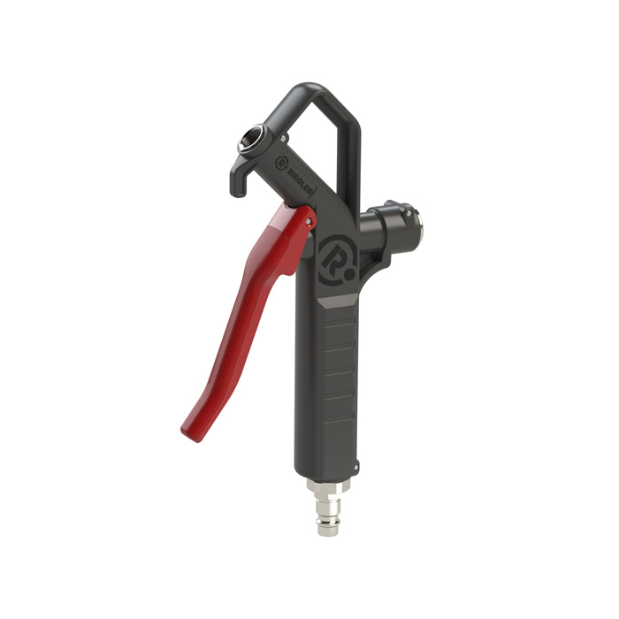 RIEGLER Blow gun, plastic, without nozzle, and connecting nipple NW 7.2