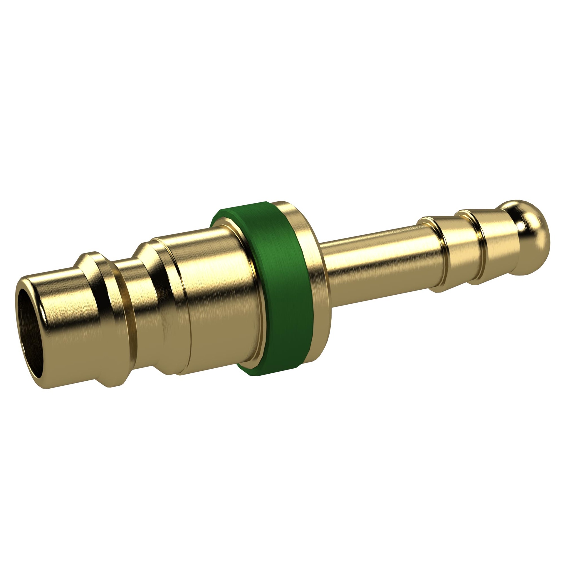 RIEGLER unmistakable insertion spout NW 7.8, MS blank, spout LW 6, green