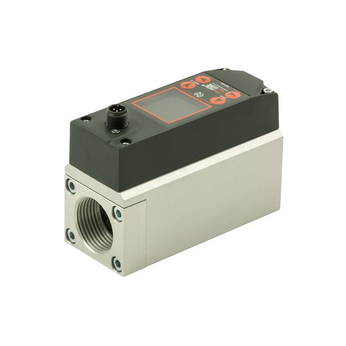 RIEGLER Durchflussmesser »FLUX«, BG 2, IO-Link/Display/Drucksensor/WiFi