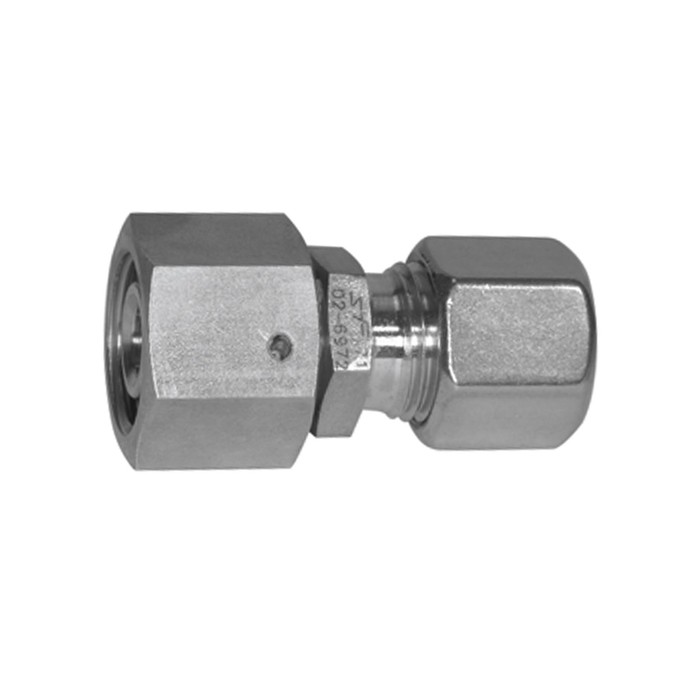 RIEGLER Reduzierverschr., Dichtk., Mutter M18x1,5 i., ES, Ø12x10, FKM