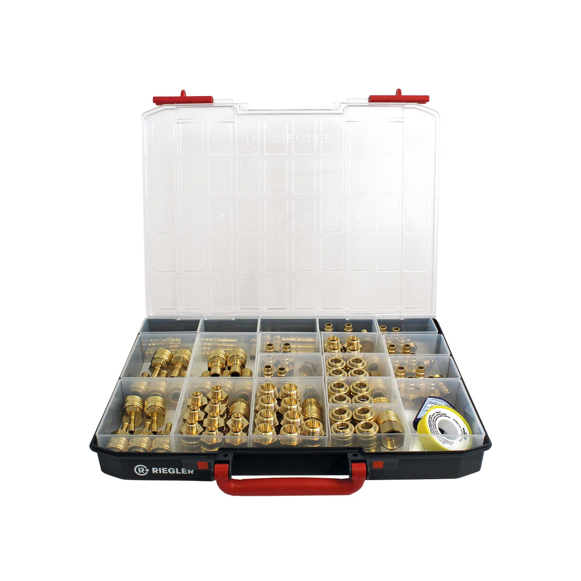 RIEGLER assortment box, quick-release couplings NW 7.2
