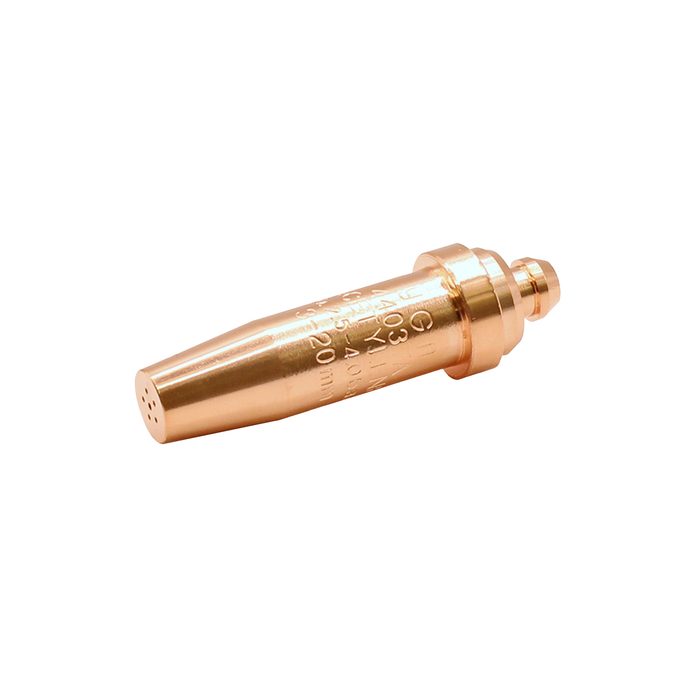 RIEGLER block nozzle, cutting range 50 - 100 mm, copper