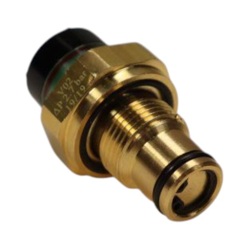 FILTREC differential pressure indicator 2.7 bar (optional) V02