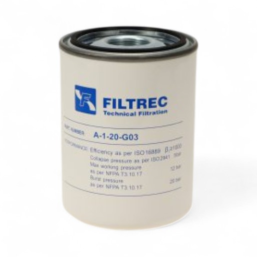 FILTREC hydraulic filter SpinOn A120G03